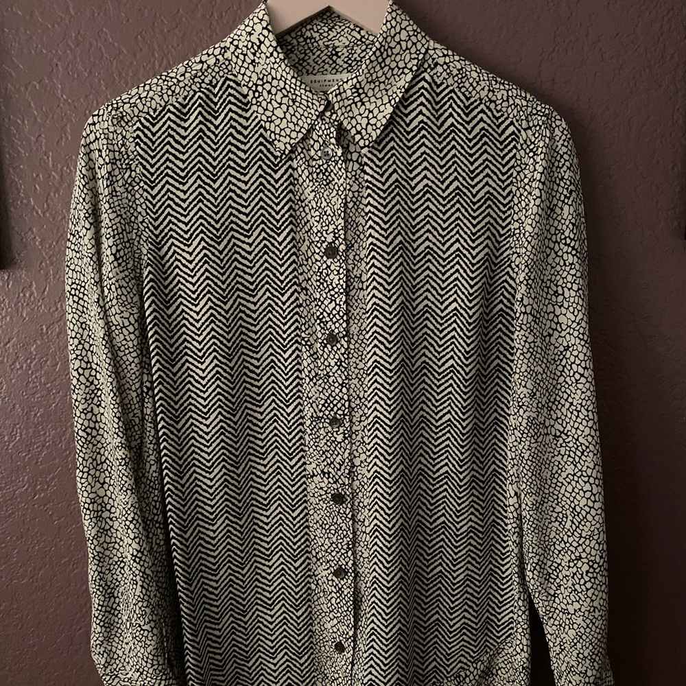 Equipment Pattern Button Down - image 3